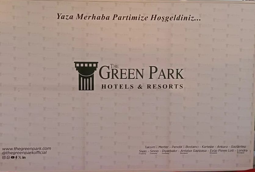GREEENPARK OTELDE MUHTEŞEM YAZA MERHABA PARTİSİ