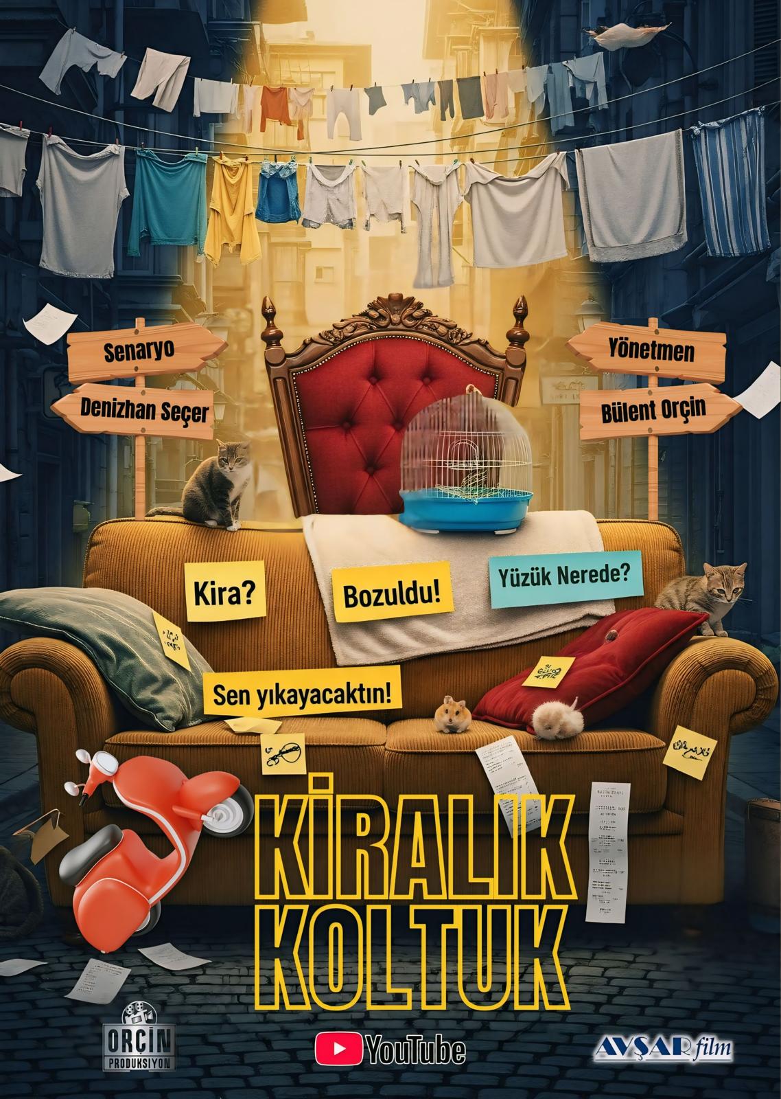 “Kiralık Koltuk” Avşar Film’in YouTube Kanalında Başlıyor